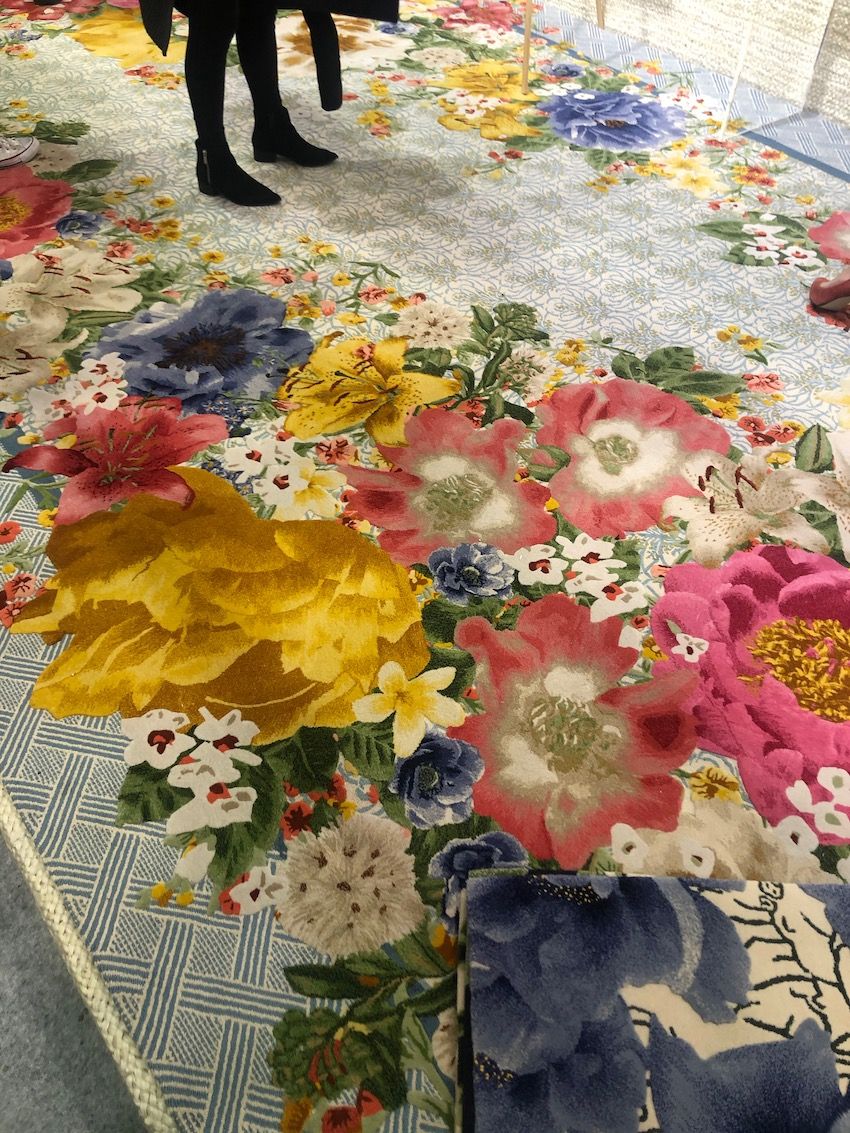 Profusion of Flowers Sacco-rug