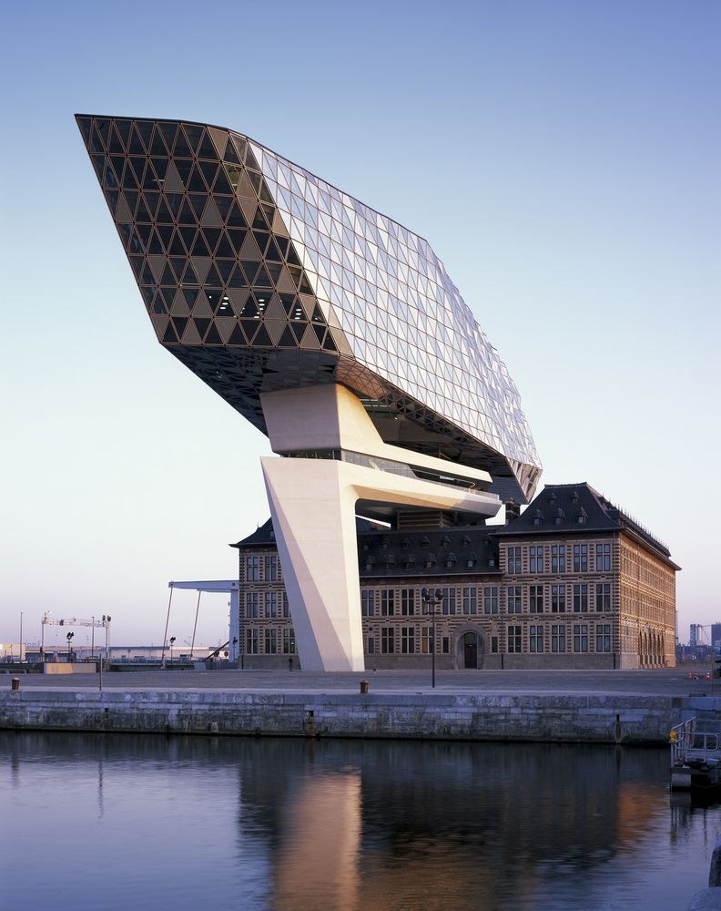 Project from zaha Hadid The Port House in Antwerp