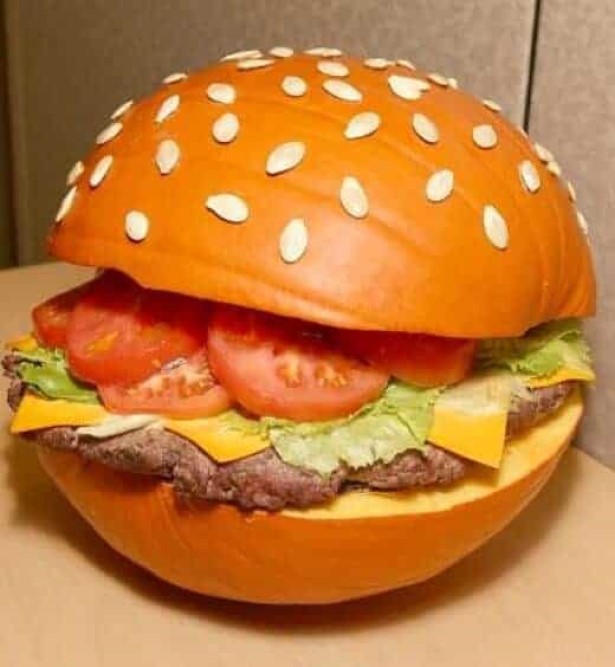 Pumpkin Hamburger