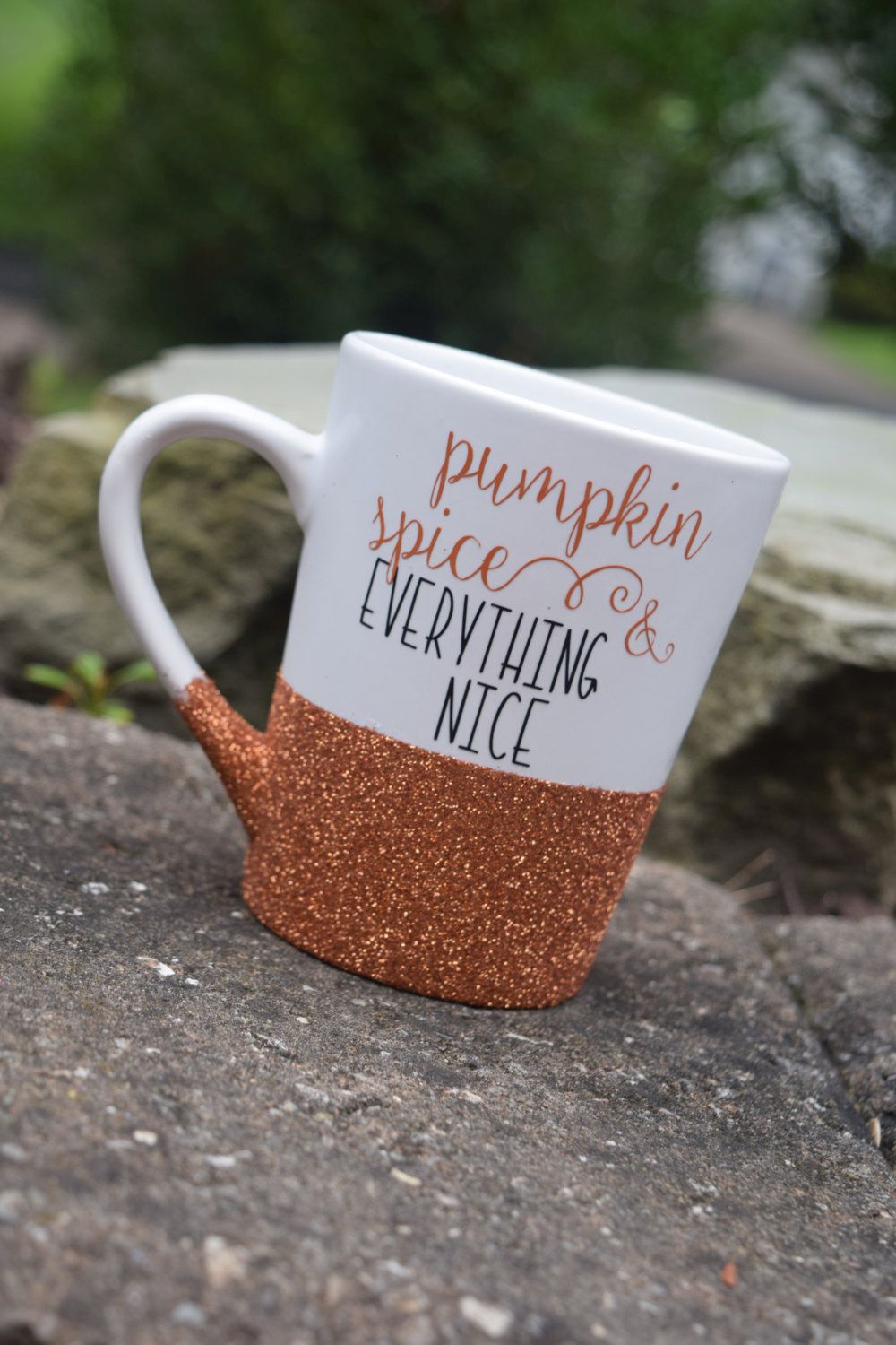 Pumpkin spice coffee mug