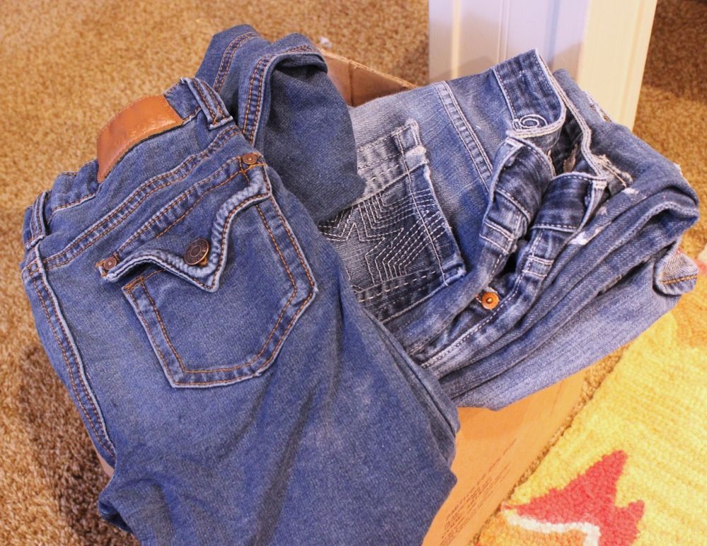 Purchase denim fabric at your local fabric store