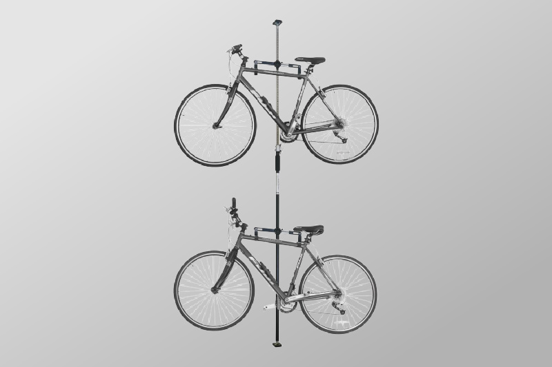 Q-Rak Floor to Ceiling Freestanding Bike Rack