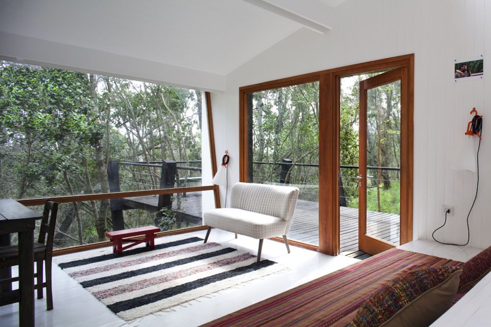 Quebrada House micro house - living area