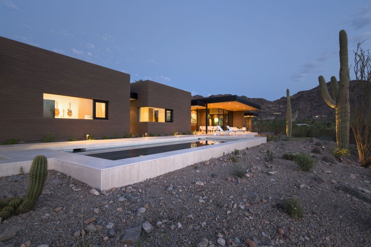 Rammed Earth Modern project