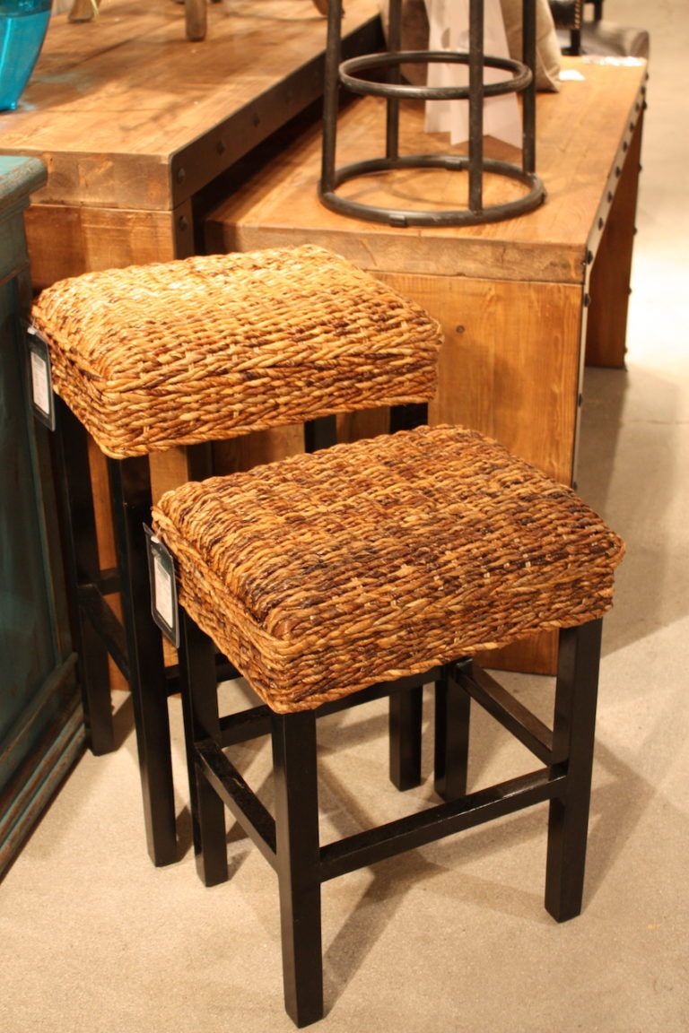 Rattan is a good choice for a sparing touch of rustic.