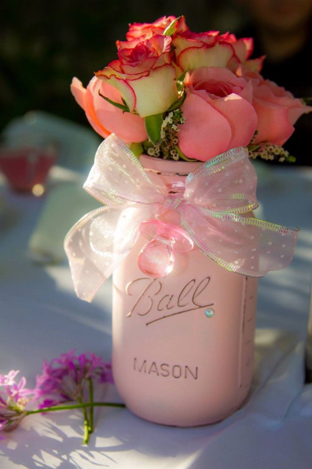 Recycle Mason Jars for Vases