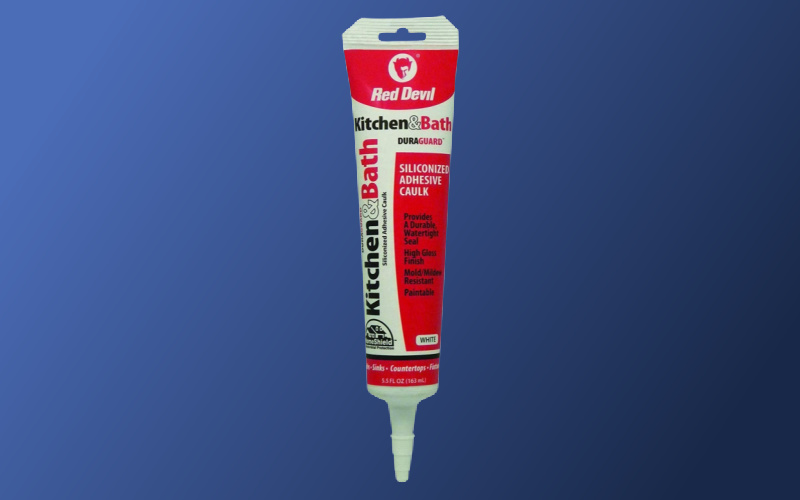 Red Devil Duraguard Kitchen Bath Siliconized Acrylic Caulk