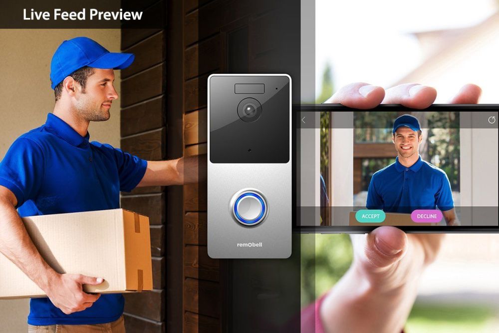 RemoBell WiFi Wireless Video Doorbell