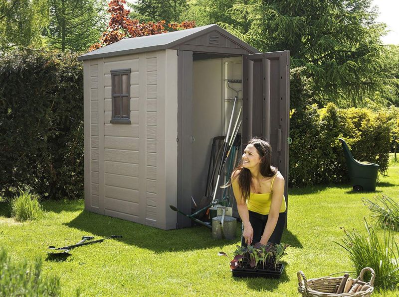 Resin Outdoor Backyard Garden Storage Shed