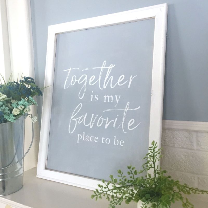 Reverse canvas diy