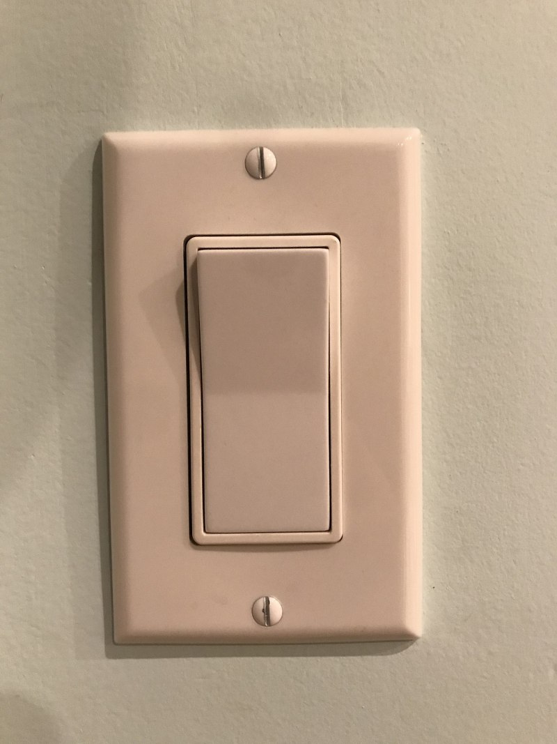 Rocker Switch Is A traditional Light switch