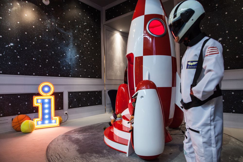 Rocky Rocket Armchair Space Room
