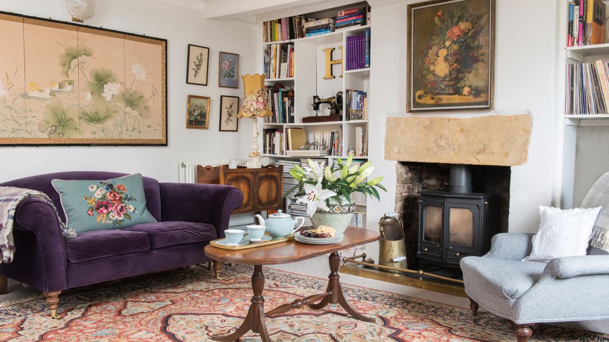 Romantic Cottagecore Living Room