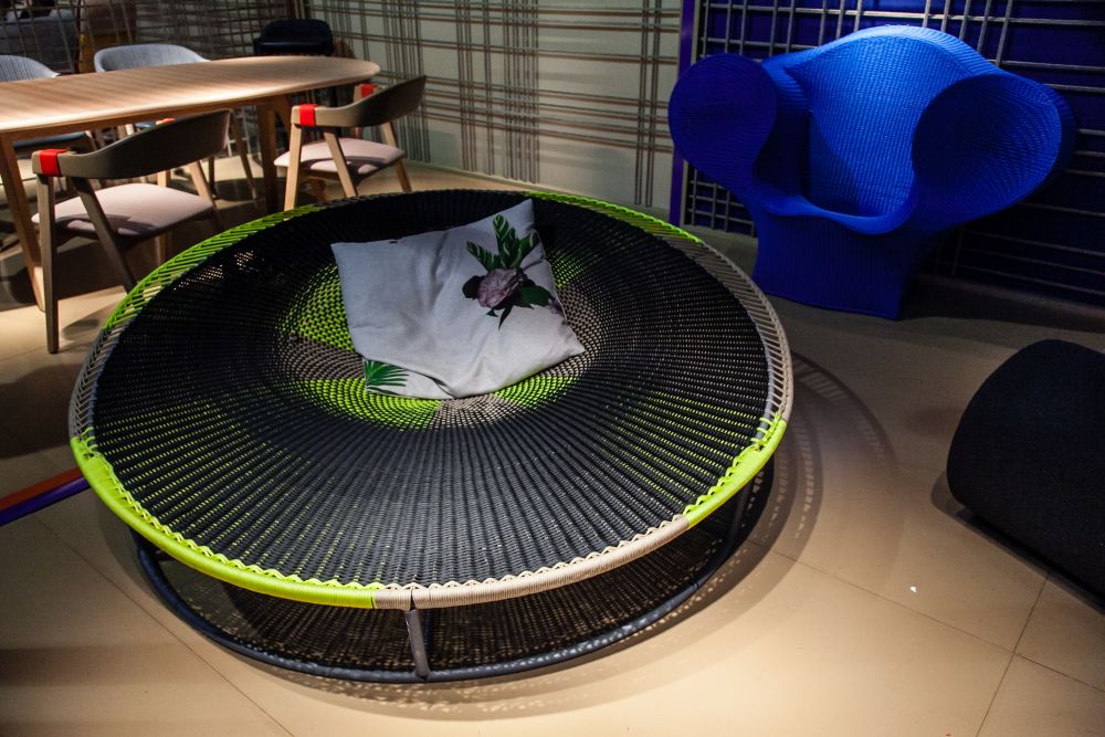 Round seatting from Moroso Design