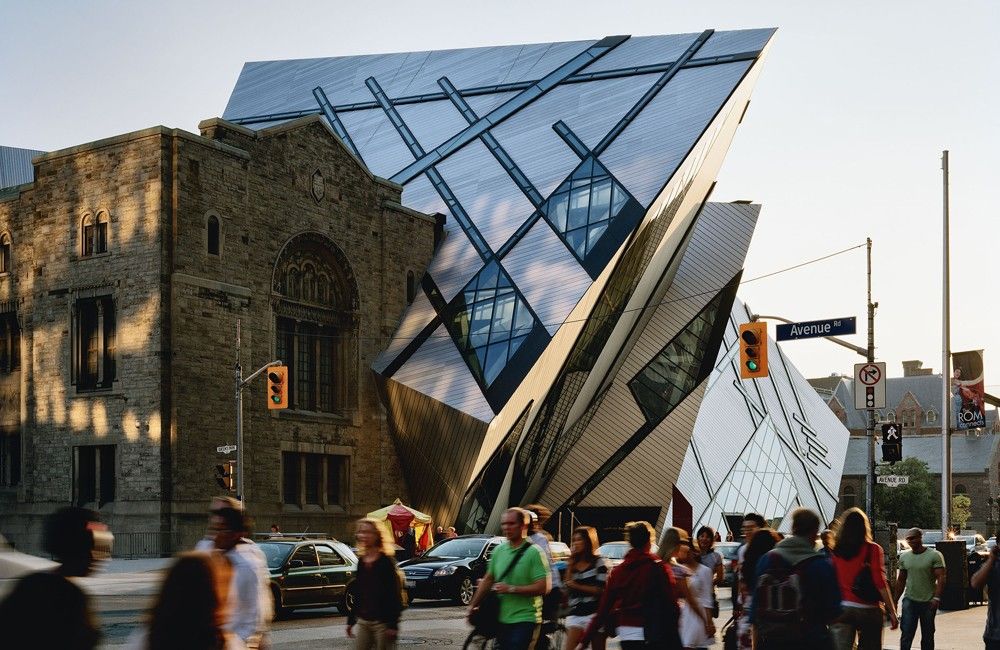 Royal Ontario Museum by Daniel Libeskind View