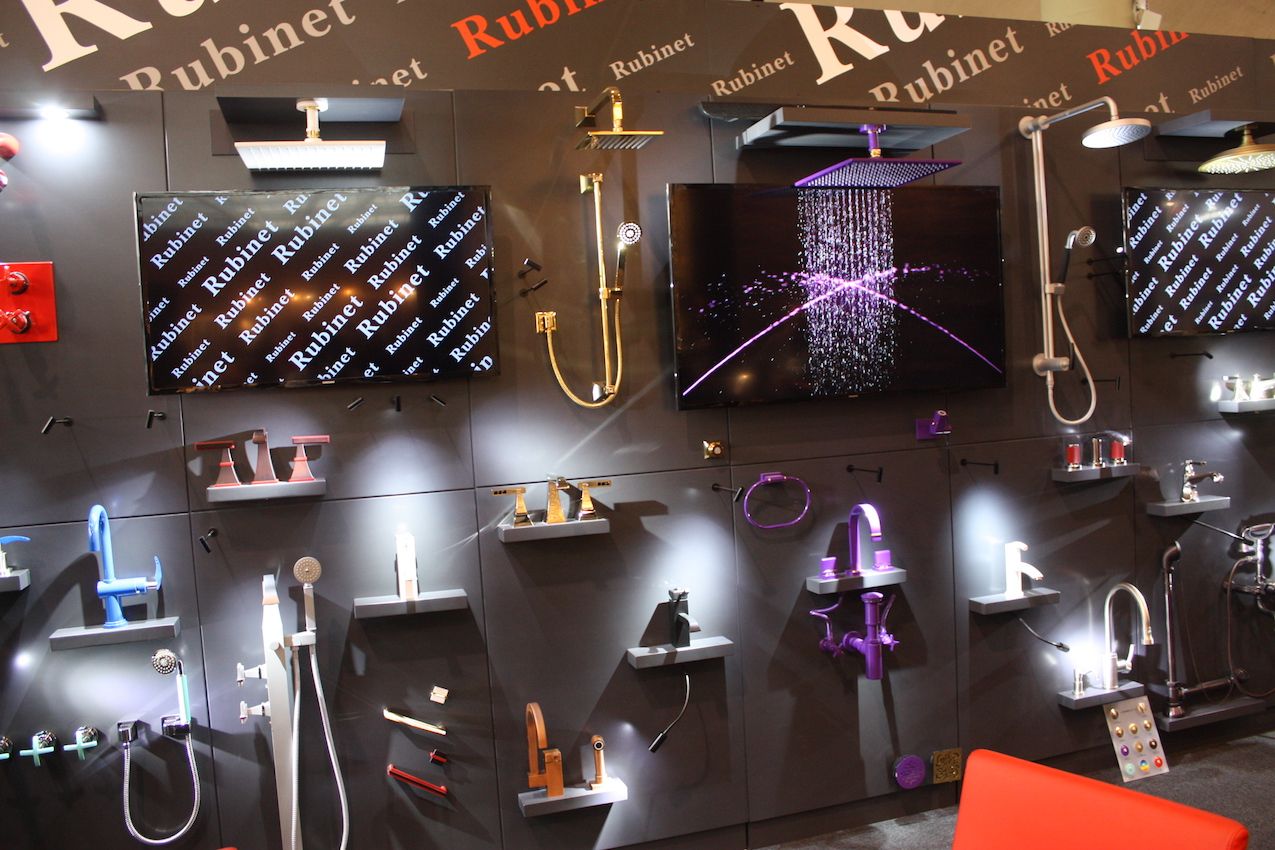 Rubinett fixtures for bathroom