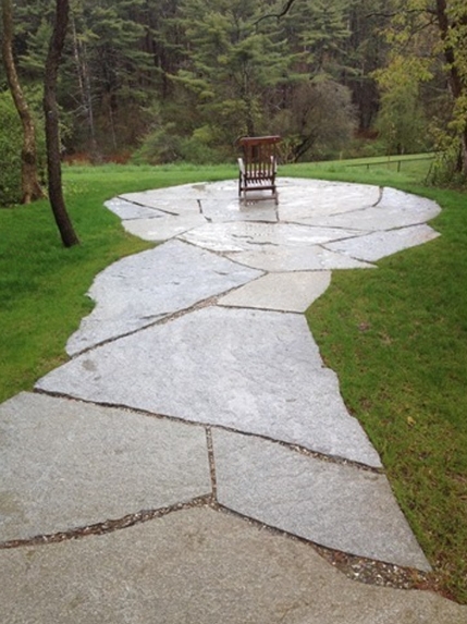 Rustic Outdoor Granite Slabs