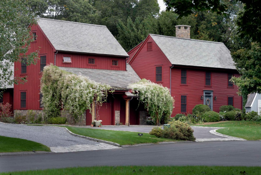 Rustic Red House Paint Exterior