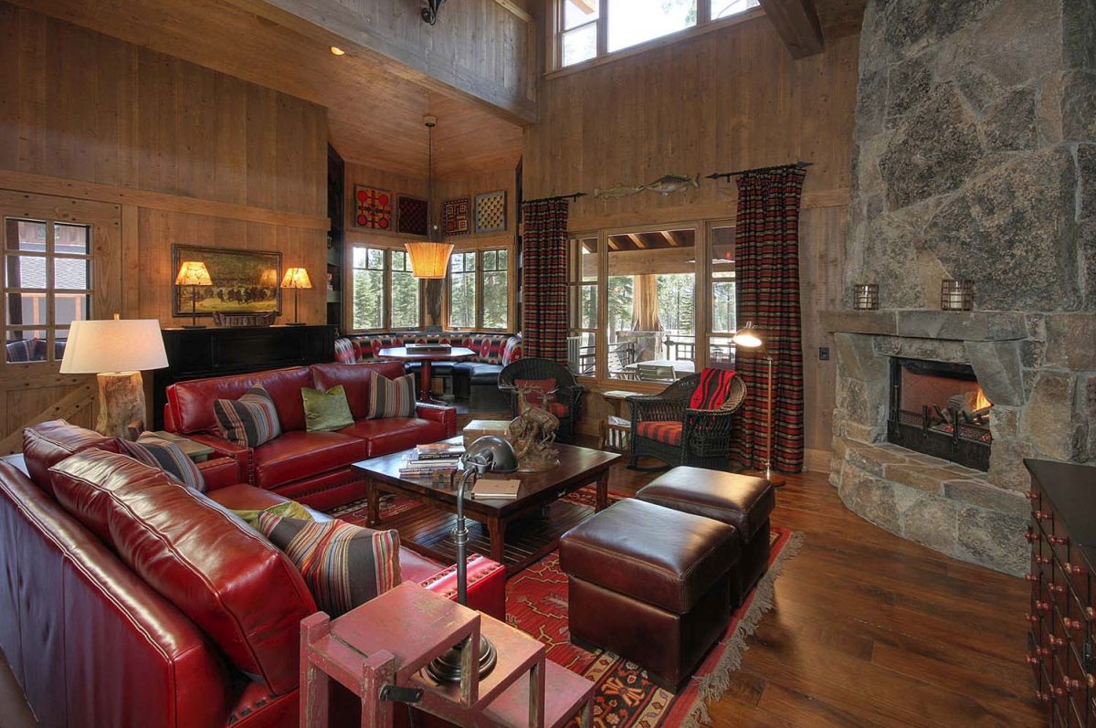 Beautiful Mountain Retreats With Stone Fireplaces