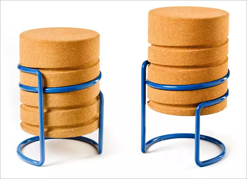 SCRW Hocker cork Stool