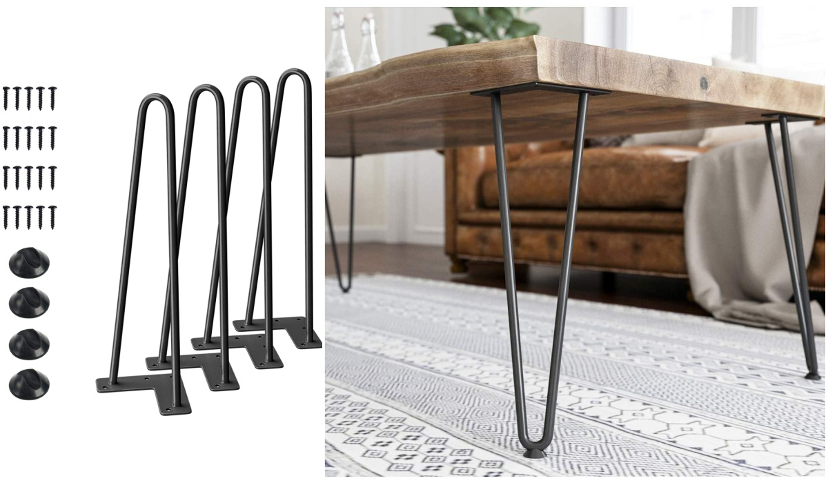 SMARTSTANDARD Hairpin Furniture Legs
