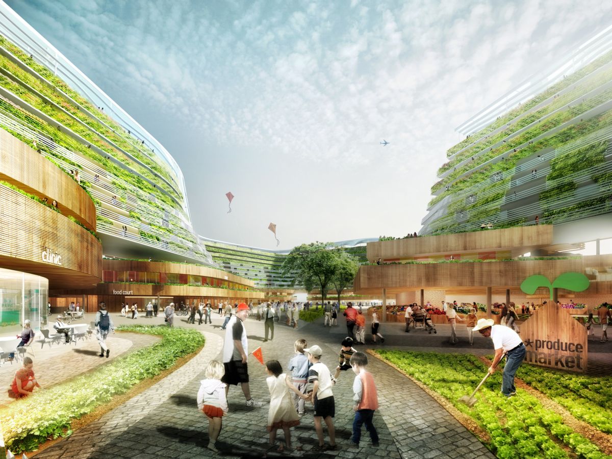 SPARK Proposes Vertical Farming Hybrid Design