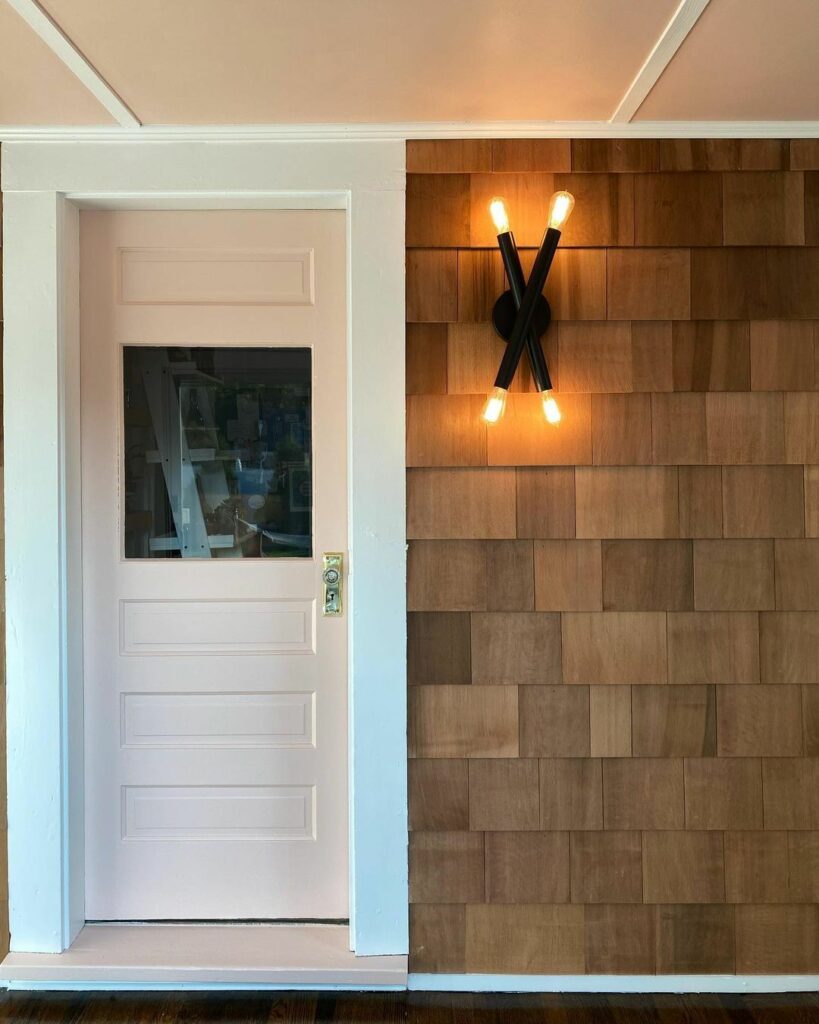 SW 6617 Blushing front door paint
