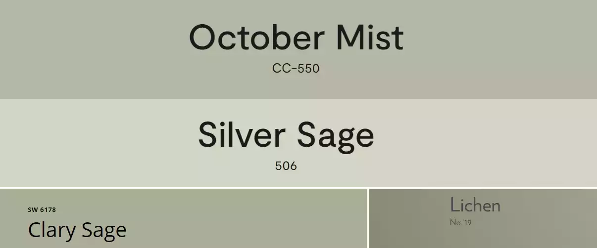 Best Sage Green Paint Colors