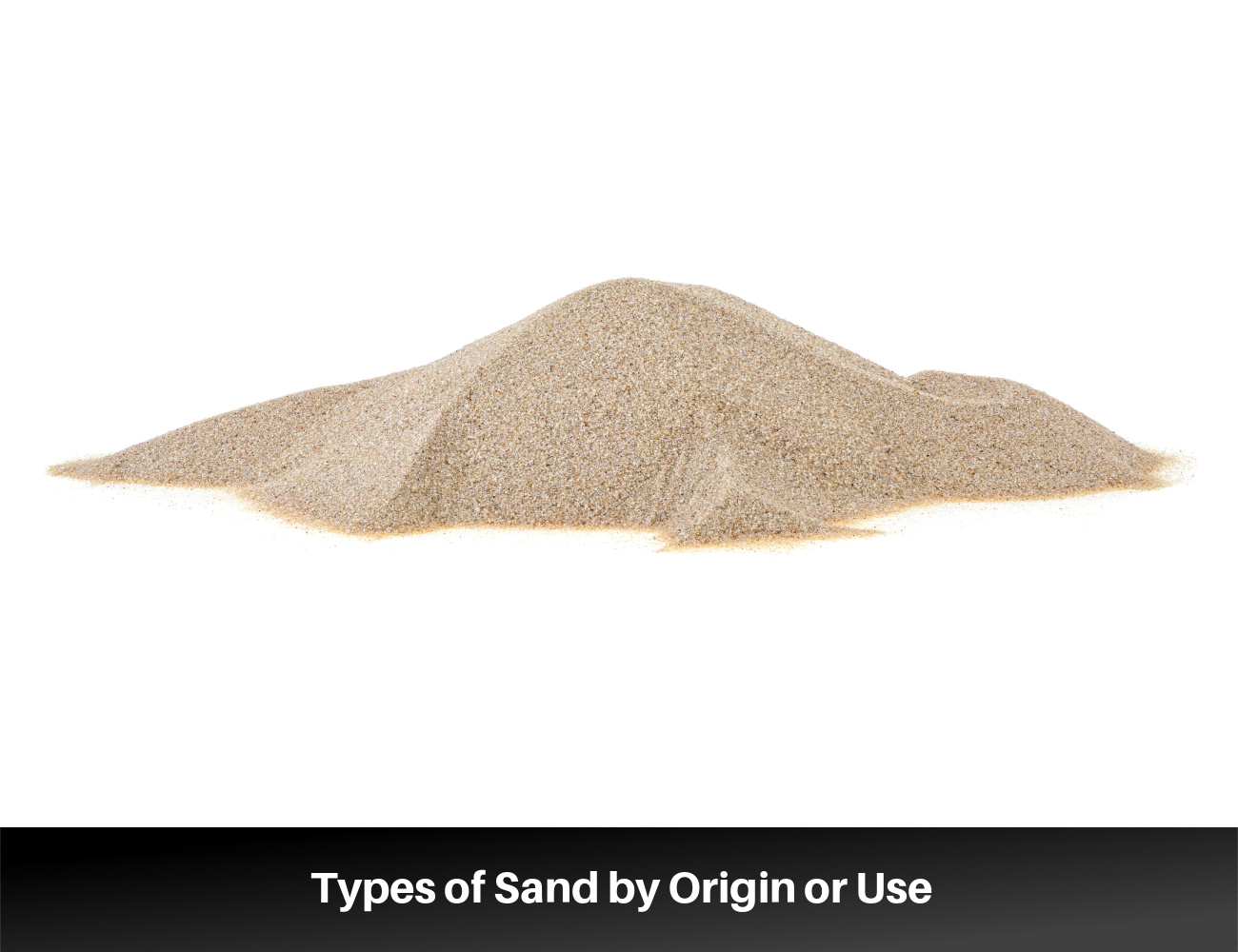 Types of Sand by Origin, Color, and Grade