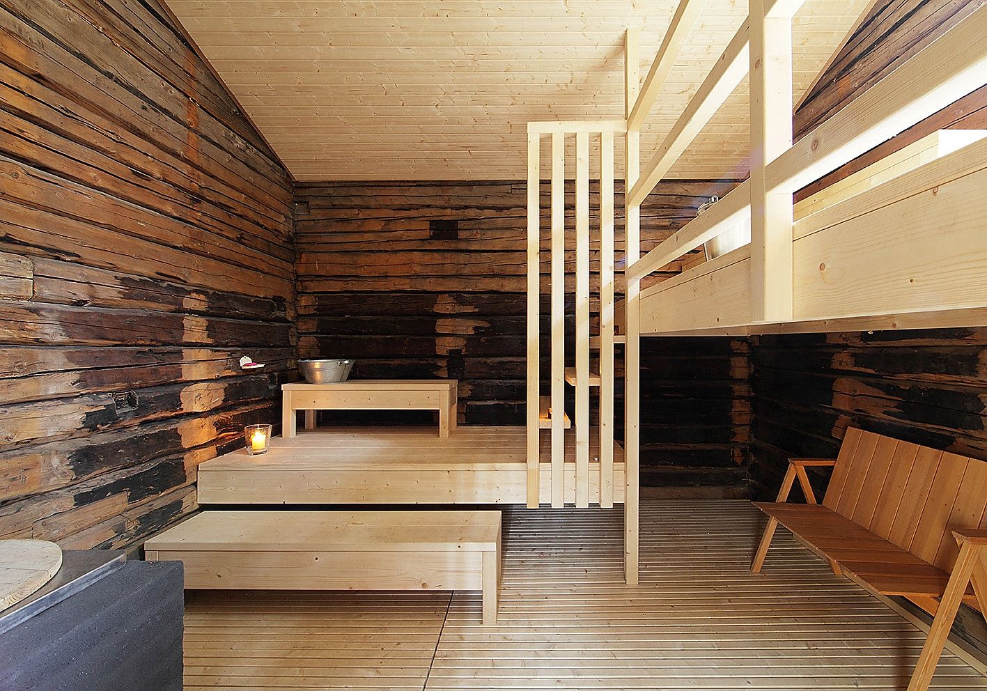 Sauna Tonttu interior