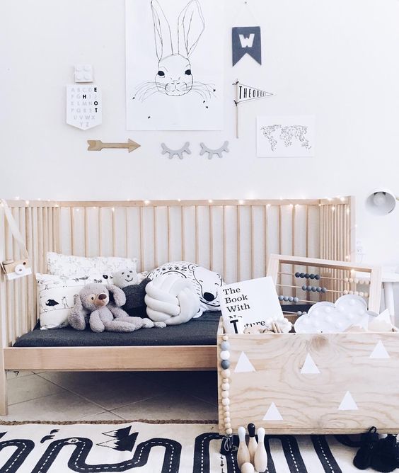 Scandinavian birch furniture