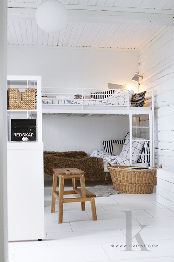 Scandinavian bunk beds