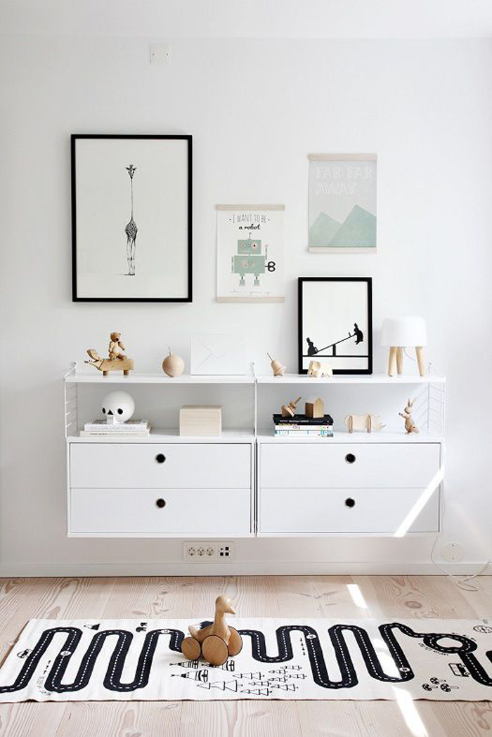 Scandinavian monochrome prints