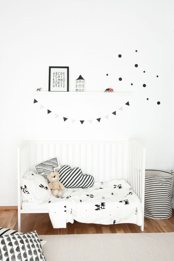 Scandinavian patterned bedding