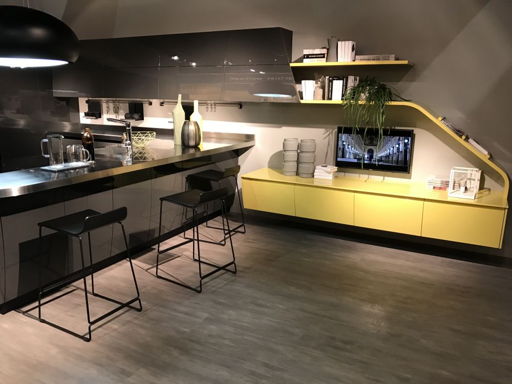 Scavolini Flux Swing Kitchen Design at Living Kithcen 2017