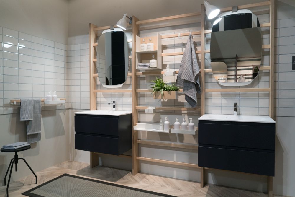 The same style can work for regular storage instead of gym equipment.