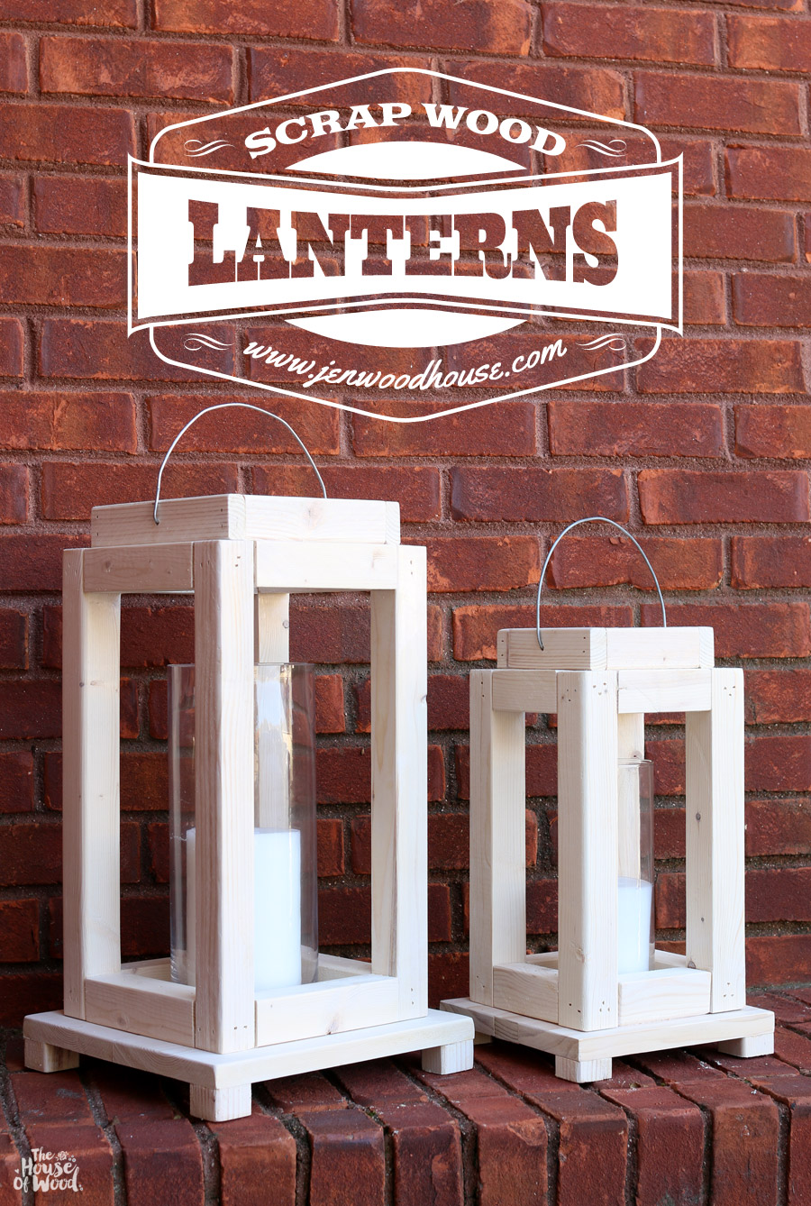 Rustic Wooden Lanterns