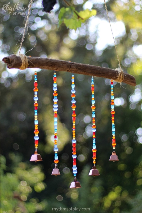 Sea Glass Wind Chimes Tutorial