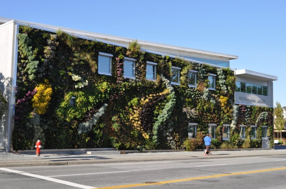 Semiahmoo Green Wall by Green Over Grey Closer