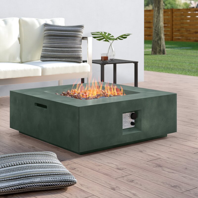 Sequence Concrete Propane Fire Pit