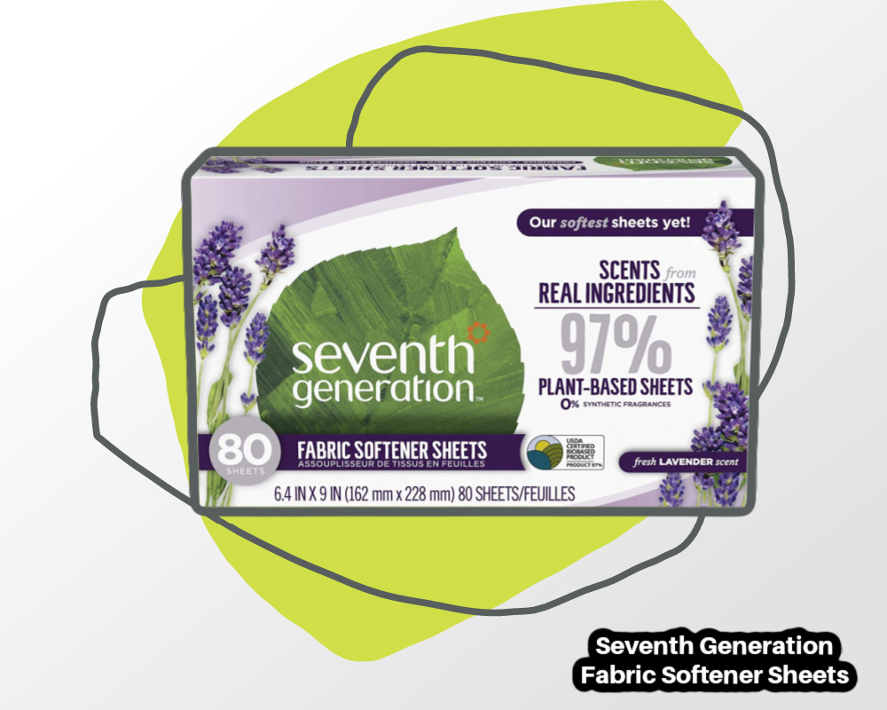 Best Fabric Softener: Seventh Generation Fabric Softener Sheet