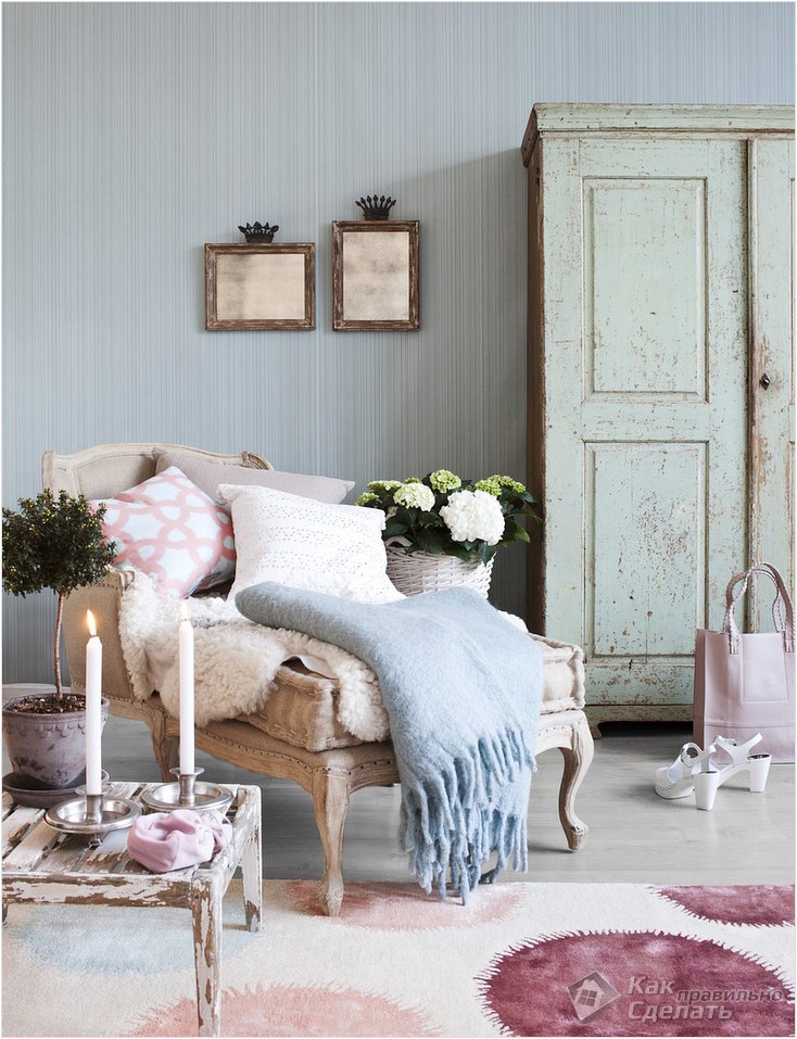 Shabby chic corner