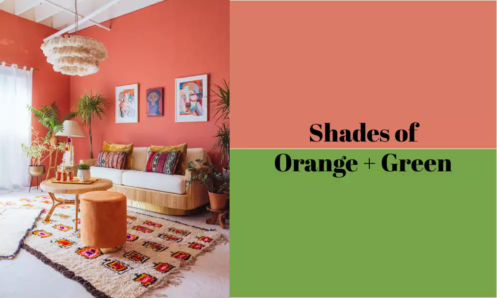 Shades of Orange + Green