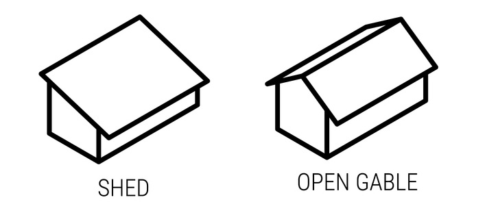 Shed Roof vs. a Gable Roof: Which is Better?