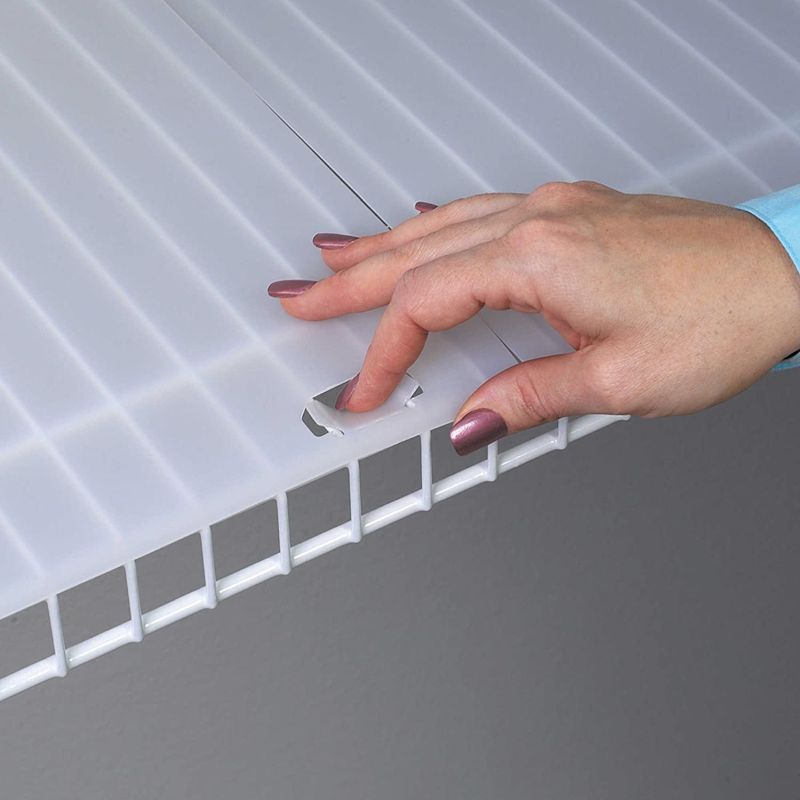 Shelf Liner for Wire Shelving with Locking Tabs