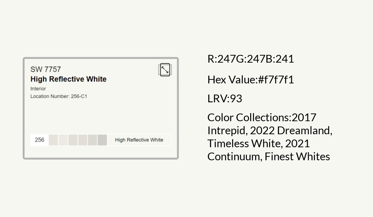 Sherwin Williams High Reflective White is Ideal for Your Next Project