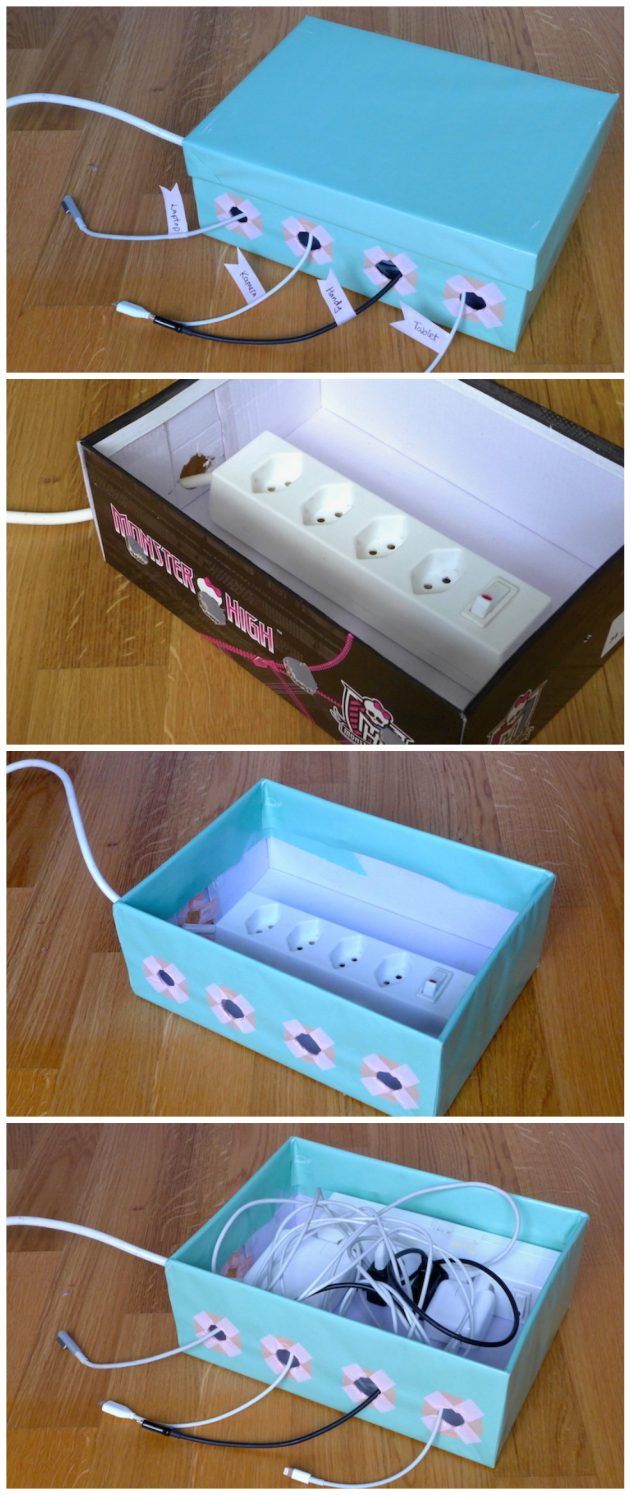 Shoe Box Charging Station