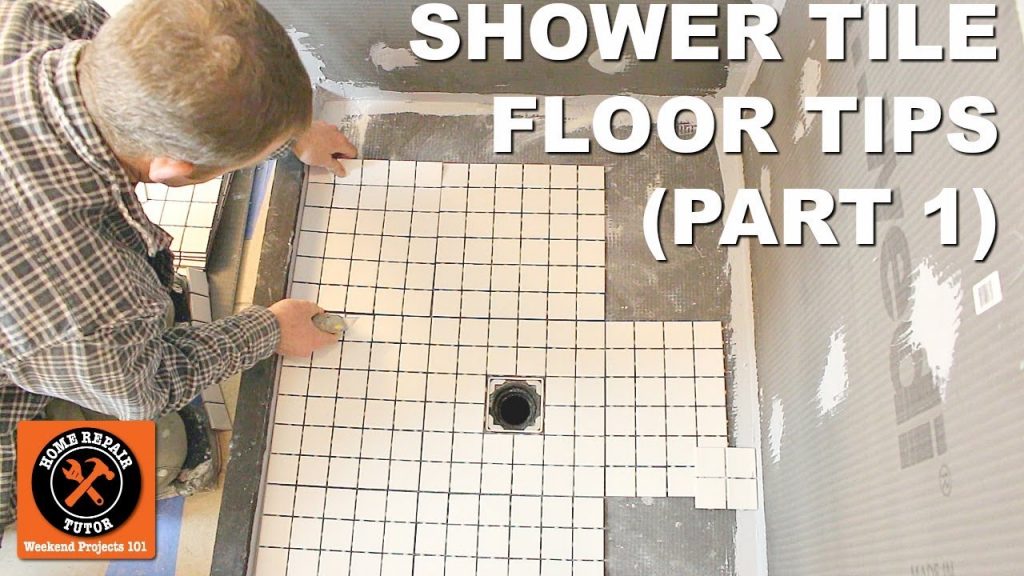 Tiled Shower Pan