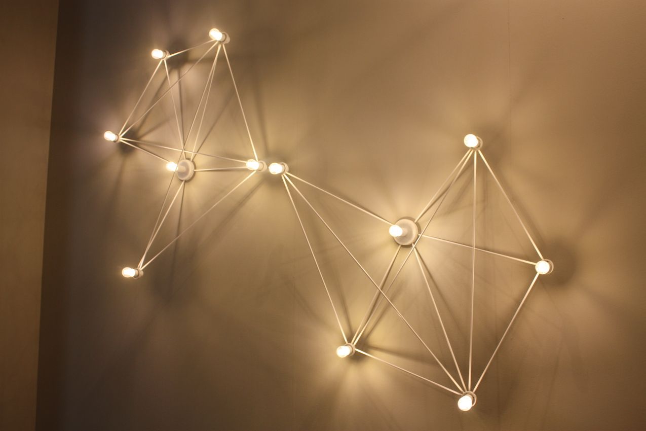 Silux Wagonwheel Modern Wall Light