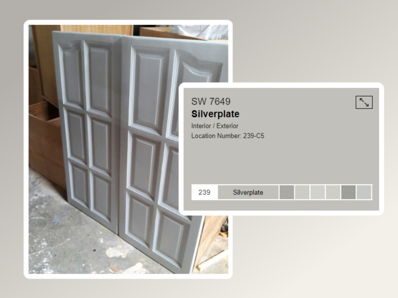 Silverplate (SW 7649) from Sherwin Williams
